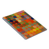 Carnet texture artistique Abstraite. Texture colorée. Art (Côté Droit)