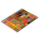 Carnet texture artistique Abstraite. Texture colorée. Art (Côté gauche)