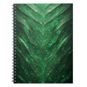 Carnet Texture Botanique Verte Pour Amateurs De Nature