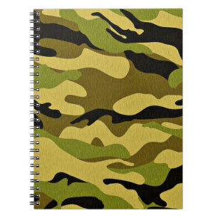 Carnet Texture camouflage surface de soldat
