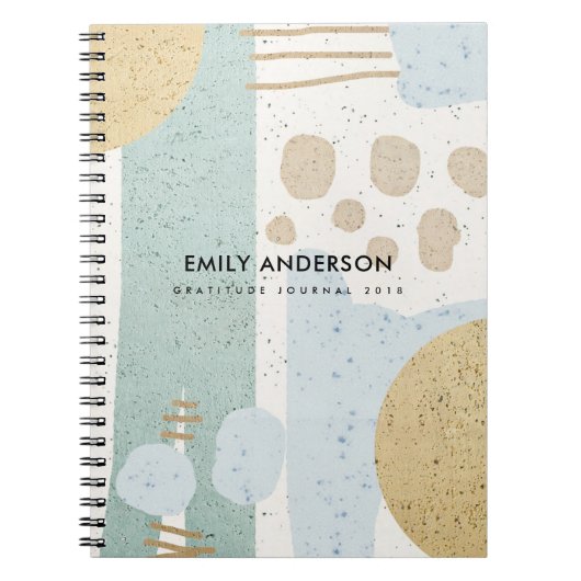 CARNET TEXTURE CÉRAMIQUE DE L'ART GÉOMÉTRIQUE ABSTRAIT MO (Devant)