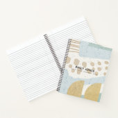 CARNET TEXTURE CÉRAMIQUE MODERNE ABSTRAITE GÉOMÉTRIQUE (Intérieur)