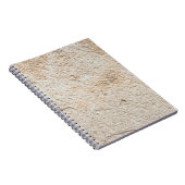 Carnet Texture claire de vieux mur antique, couche de con (Côté Droit)