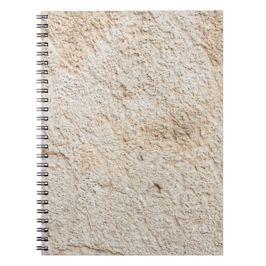 Carnet Texture claire de vieux mur antique, couche de con (Devant)