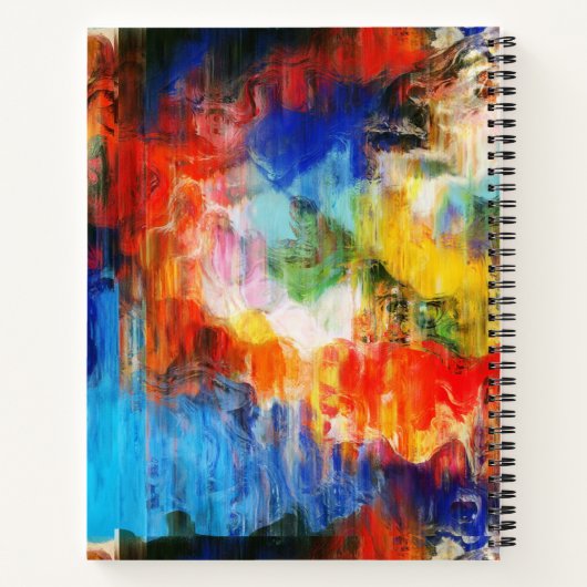 Carnet Texture colorée (Dos)