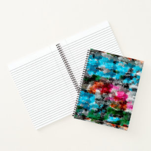 Carnet Texture colorée