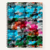 Carnet Texture colorée (Devant)