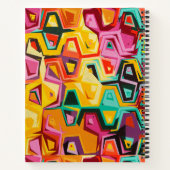 Carnet Texture colorée de trous (Dos)