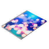 Carnet Texture colorée, fond flou abstrait, arts, (Côté gauche)