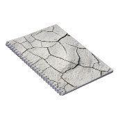 Carnet Texture Cool de la tête de terre fissurée (Côté Droit)
