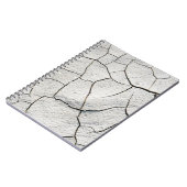 Carnet Texture Cool de la tête de terre fissurée (Côté gauche)
