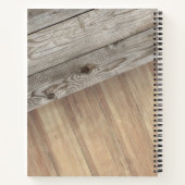Carnet Texture cool en bois (Dos)