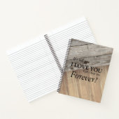 Carnet Texture cool en bois (Intérieur)