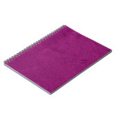 Carnet Texture couleur velours (Côté gauche)