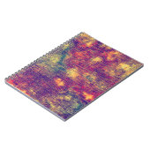 Carnet Texture créative vintage de surface, gros plan (Côté gauche)