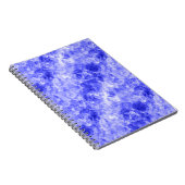 Carnet Texture croûtée bleue (Côté Droit)