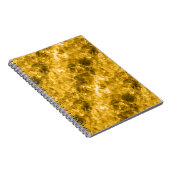 Carnet Texture crumplée jaune (Côté Droit)