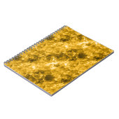 Carnet Texture crumplée jaune (Côté gauche)