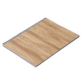 Carnet Texture de bois de chêne clair naturel (Côté gauche)
