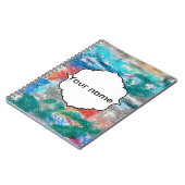 Carnet Texture de crayons (Côté gauche)