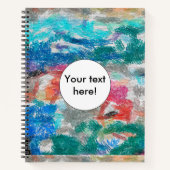 Carnet Texture de crayons (Devant)