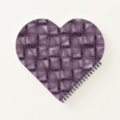 Carnet Texture de cuir brillant (Dos)