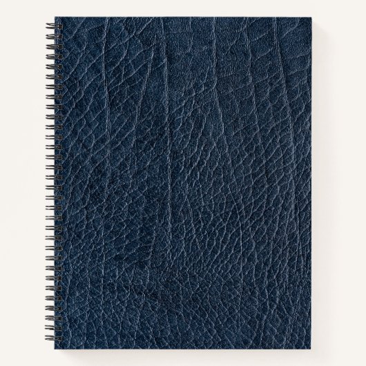 Carnet Texture de cuir cognac vintage usé (Devant)