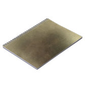 Carnet Texture de feuille d'or abstraite moderne pour mar (Côté gauche)