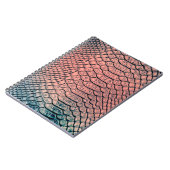 Carnet Texture de fond de texture de peau de serpent de l (Côté gauche)