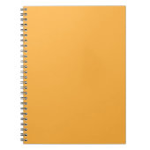Carnet Texture de fond orange assourdi pour le Web et l'i (Devant)