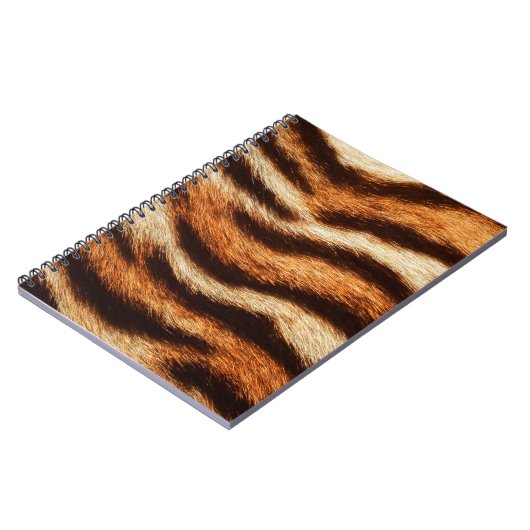 Carnet texture de fourrure de tigre (Côté gauche)