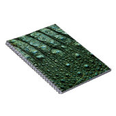 Carnet Texture de la peau de l'alligator vert (Côté Droit)