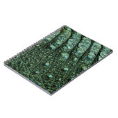 Carnet Texture de la peau de l'alligator vert (Côté gauche)