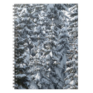 Carnet Texture de l'arbre à neige