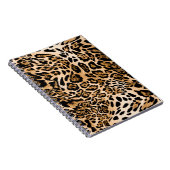 Carnet Texture de léopard, peau d'animal (Côté Droit)