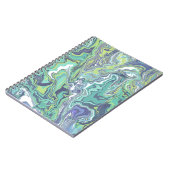 Carnet Texture de marbre Motif mûre (Côté gauche)