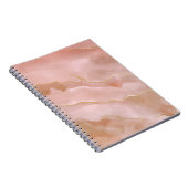 Carnet Texture de marbre rose (Côté Droit)