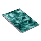 Carnet Texture de marbre vert foncé (Côté Droit)