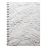 Carnet Texture de papier recouverte (Devant)