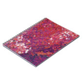 Carnet Texture de peinture multicolore (Côté gauche)