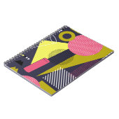 Carnet texture de style rétro, design motif. art, abstrai (Côté gauche)