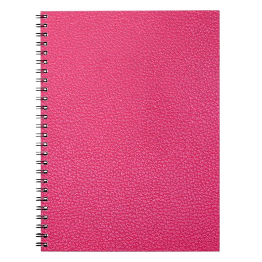Carnet Texture De Tissu Rose De Luxe. (Devant)