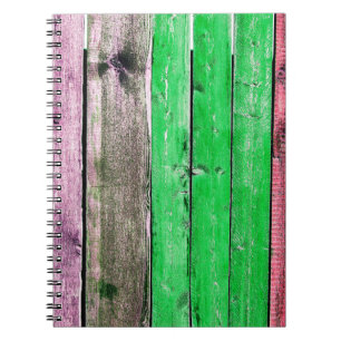 Carnet Texture de vieux bois fenceabstract, arrière - pla