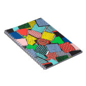 Carnet Texture des blocs Abstraits dessinés à la main (Côté Droit)