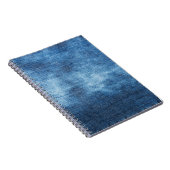 Carnet Texture des jeans en denim bleu (Côté Droit)
