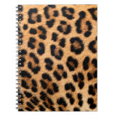 Carnet Texture d'impression de Cheetah (Devant)