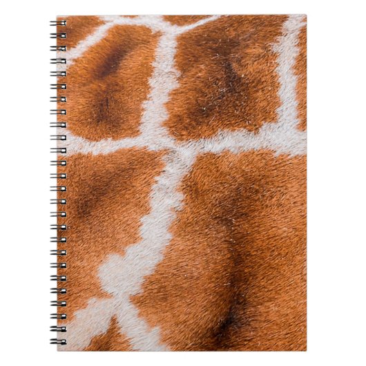 Carnet Texture d'impression de girafe (Devant)