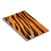Carnet Texture d'impression de tigre (Côté Droit)