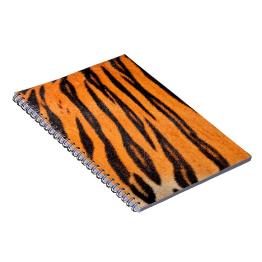 Carnet Texture d'impression de tigre (Côté Droit)