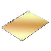 Carnet texture dorée Arrière - plan (Côté gauche)